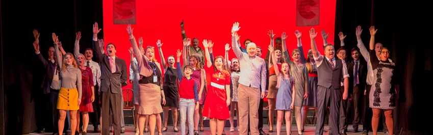 The finale of Made In Dagenham