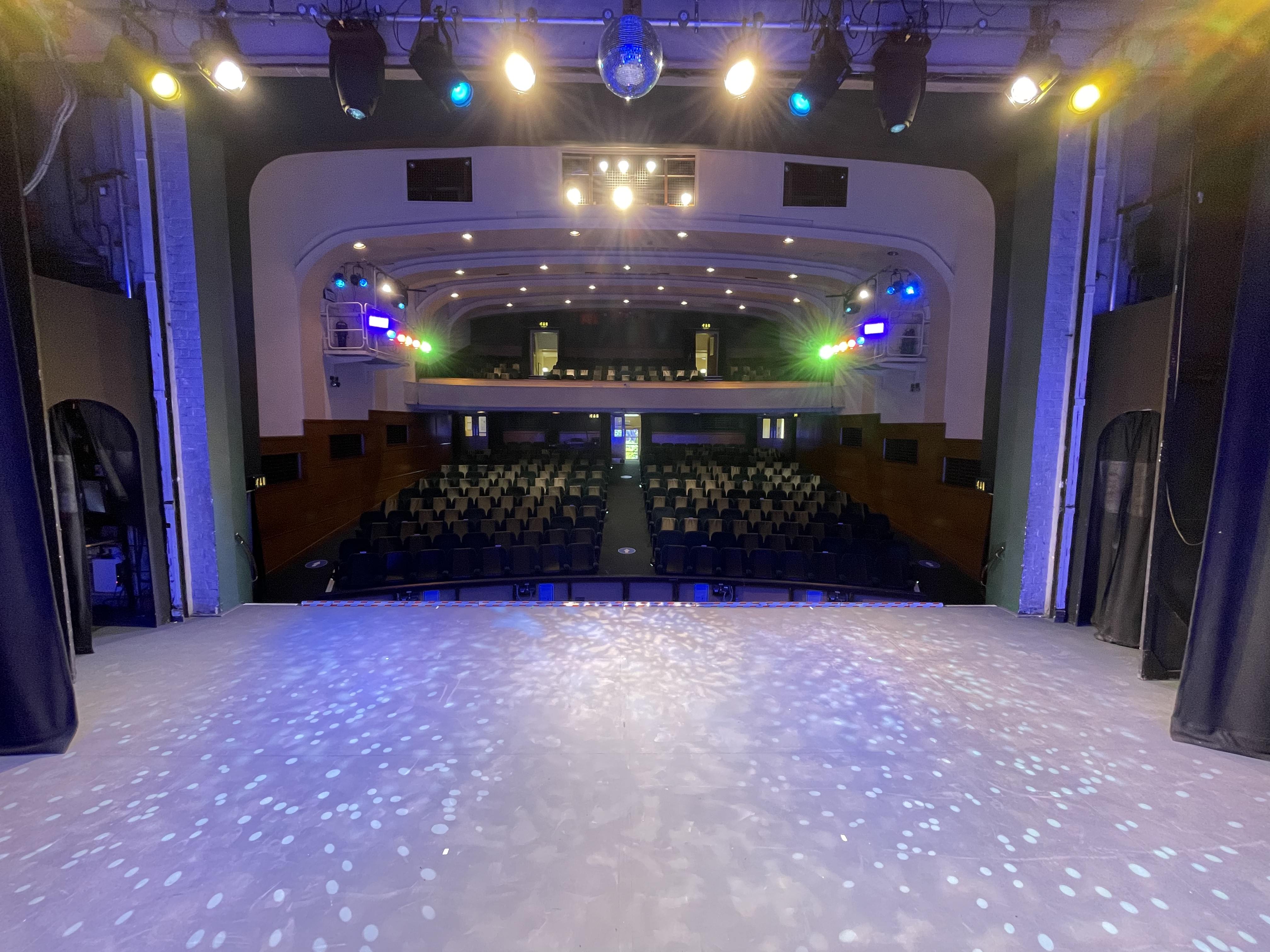 Backstage theatre tour for the York 50+ Festival
