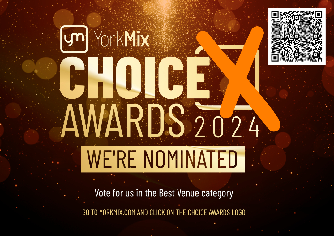 Vote for us in the YorkMix Choice Awards
