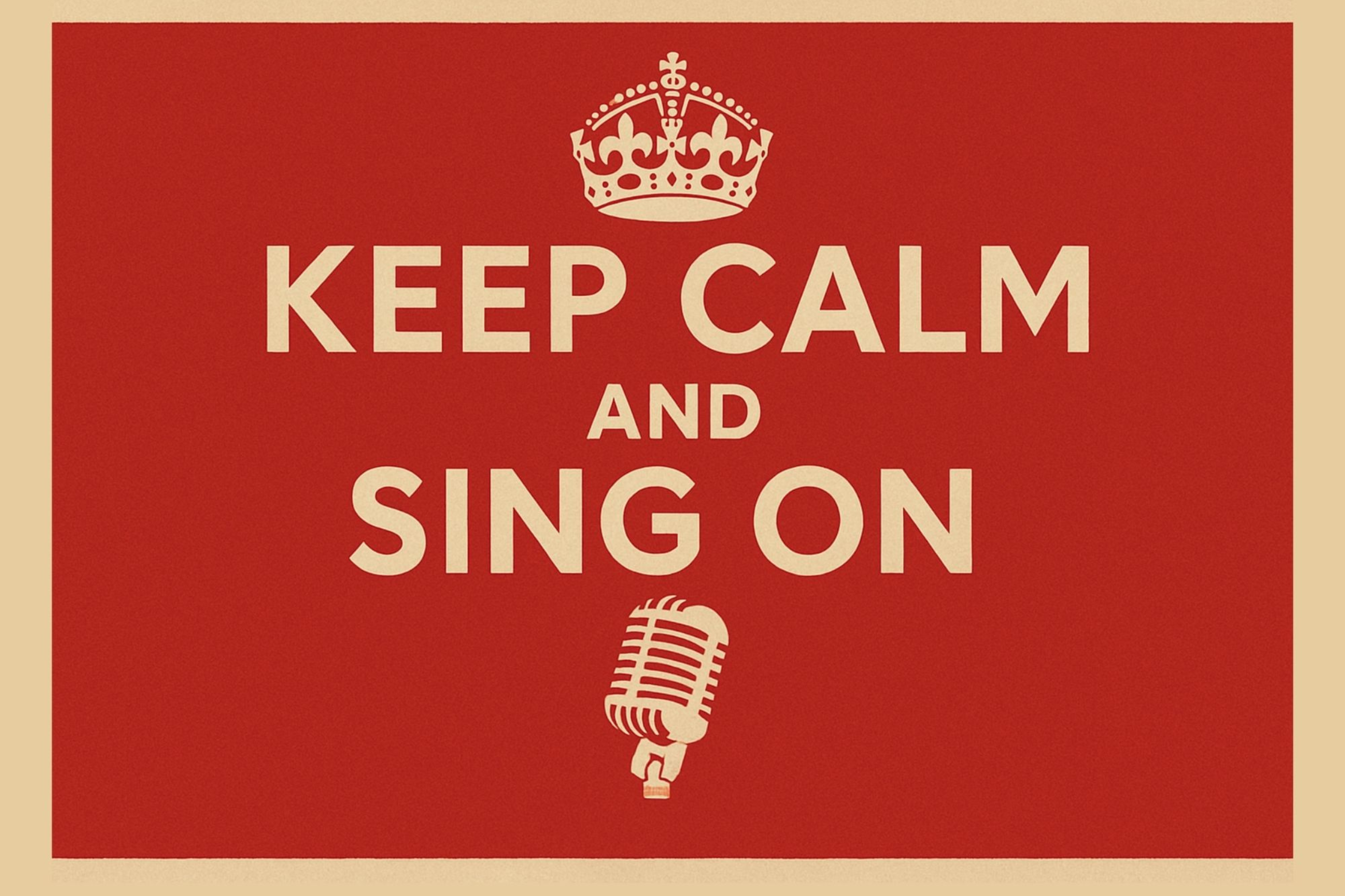 Keep Calm and Sing On: A Music Night Production