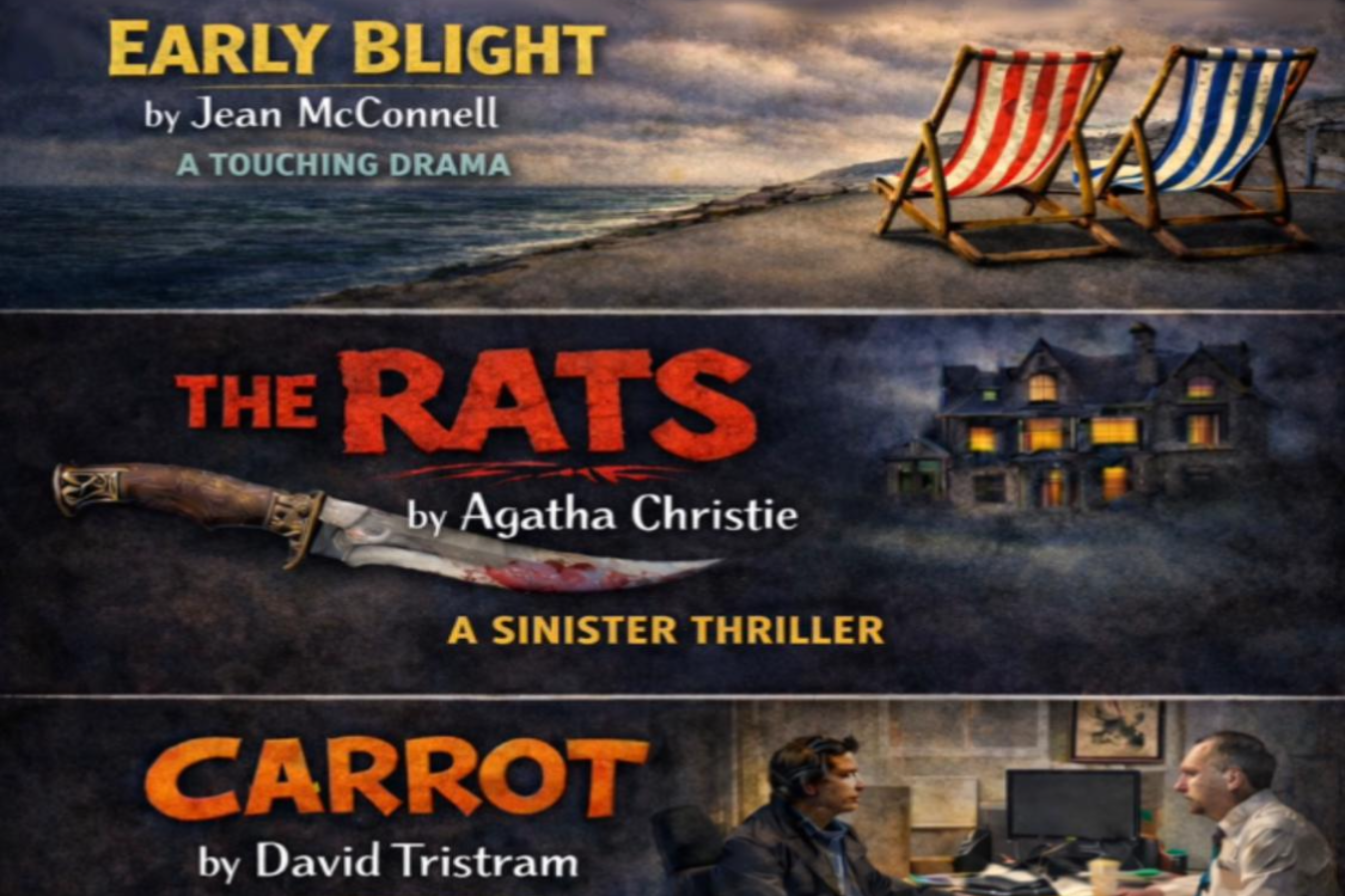 Triple Bill - Early Blight, The Rats, Carrot 