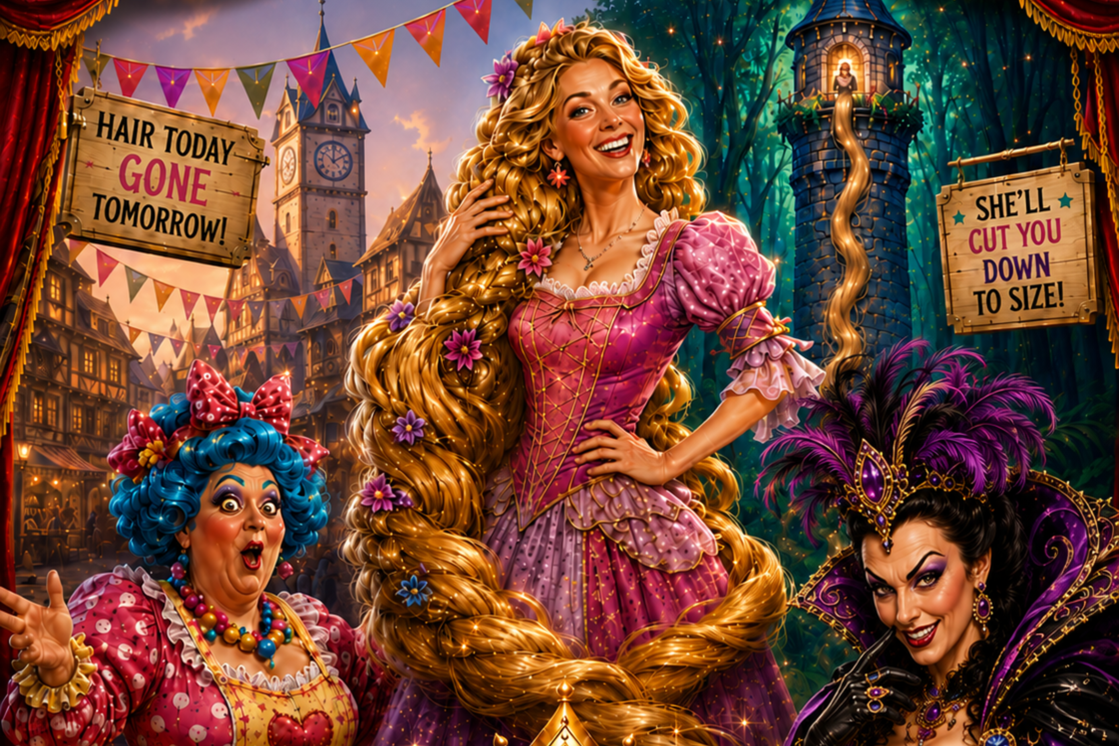 Princess Rapunzel: The Heir with the Hair